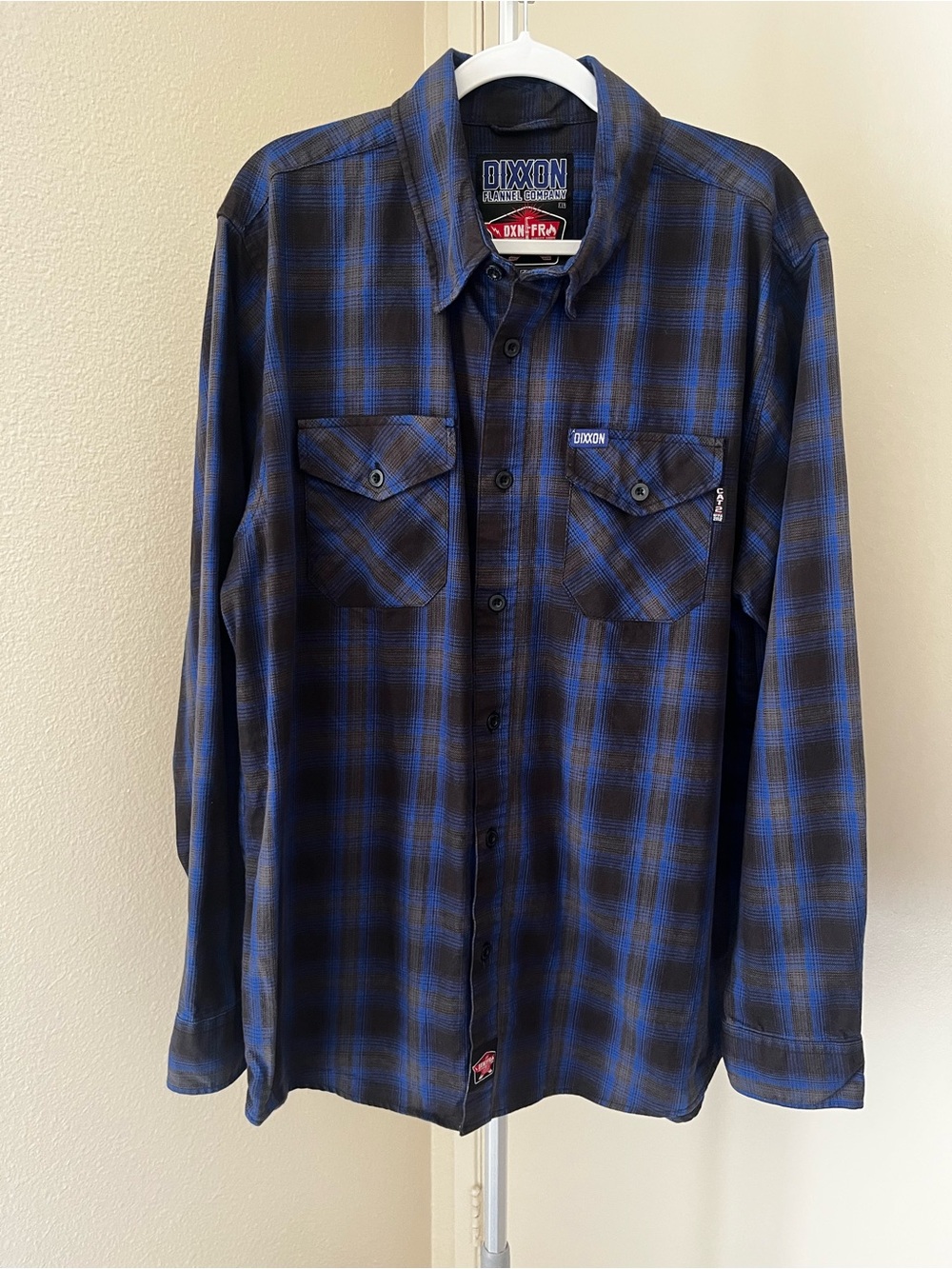 Dixxon "The ARC" DXN FR Flame-resistant Plaid Flannel Shirt Size XL